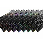 Фото Клавиатура Cougar Aurora игровая, 8 цветов подсветки, USB #1