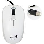 Мышь компьютерная Genius DX-110 USB белая - фото