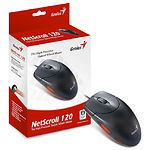Изображение Мышка Genius NetScroll 120 USB, 800 dpi, Black #1 Фото Мышка Genius NetScroll 120 USB, 800 dpi, Black #1
