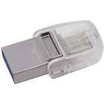 Изображение USB Flash 128GB Kingston DataTraveler MicroDuo 3C Type-C/USB3.1 (DTDUO3C/128GB) #3 Фото USB Flash 128GB Kingston DataTraveler MicroDuo 3C Type-C/USB3.1 (DTDUO3C/128GB) #3