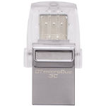 Изображение USB Flash 128GB Kingston DataTraveler MicroDuo 3C Type-C/USB3.1 (DTDUO3C/128GB) #2 Фото USB Flash 128GB Kingston DataTraveler MicroDuo 3C Type-C/USB3.1 (DTDUO3C/128GB) #2