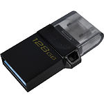 Фото USB Flash  128GB Kingston DataTraveler MicroDuo 3 Gen2 USB3.2 DTDUO3G2/128GB,интерфейс micro-USB/USB #4