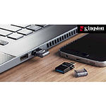 Фото USB Flash  128GB Kingston DataTraveler MicroDuo 3 Gen2 USB3.2 DTDUO3G2/128GB,интерфейс micro-USB/USB #1