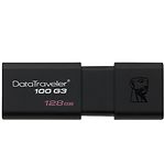 Флешка Kingston DataTraveler 100 G3 черная USB3.0 128GB - фото