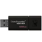 Фото USB Flash  128Gb Kingston DataTraveler 100 G3 Black USB3.0 (DT100G3/128GB) #1