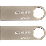 Фото USB Flash 32GB KINGSTON DataTraveler SE9H USB2.0 DTSE9H/32GB-2P (набор 2 шт) #2