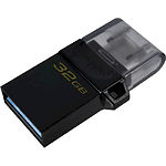 Изображение USB Flash 32GB KINGSTON DataTraveler MicroDuo 3 Gen2 USB3.2 DTDUO3G2/32GB, интерфейс micro-USB/USB #4 Фото USB Flash 32GB KINGSTON DataTraveler MicroDuo 3 Gen2 USB3.2 DTDUO3G2/32GB, интерфейс micro-USB/USB #4
