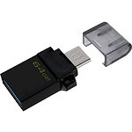Изображение USB Flash 64GB KINGSTON DataTraveler MicroDuo 3 Gen2 USB3.2 DTDUO3G2/64GB, интерфейс micro-USB/USB #3 Фото USB Flash 64GB KINGSTON DataTraveler MicroDuo 3 Gen2 USB3.2 DTDUO3G2/64GB, интерфейс micro-USB/USB #3