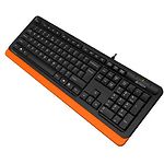 Изображение Клавиатура A4tech FK10 Fstyler Sleek MMedia Comfort, USB, Black+Orange, (US+Ukrainian+Russian) #10 Фото Клавиатура A4tech FK10 Fstyler Sleek MMedia Comfort, USB, Black+Orange, (US+Ukrainian+Russian) #10