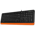 Изображение Клавиатура A4tech FK10 Fstyler Sleek MMedia Comfort, USB, Black+Orange, (US+Ukrainian+Russian) #8 Фото Клавиатура A4tech FK10 Fstyler Sleek MMedia Comfort, USB, Black+Orange, (US+Ukrainian+Russian) #8