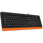 Изображение Клавиатура A4tech FK10 Fstyler Sleek MMedia Comfort, USB, Black+Orange, (US+Ukrainian+Russian) #7 Фото Клавиатура A4tech FK10 Fstyler Sleek MMedia Comfort, USB, Black+Orange, (US+Ukrainian+Russian) #7