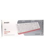 Изображение Клавиатура A4tech FK10 Fstyler Sleek MMedia Comfort, USB, Pink, (US+Ukrainian+Russian) #1 Фото Клавиатура A4tech FK10 Fstyler Sleek MMedia Comfort, USB, Pink, (US+Ukrainian+Russian) #1