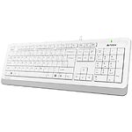 Изображение Клавиатура A4tech FK10 Fstyler Sleek MMedia Comfort, USB, White, (US+Ukrainian+Russian) #2 Фото Клавиатура A4tech FK10 Fstyler Sleek MMedia Comfort, USB, White, (US+Ukrainian+Russian) #2