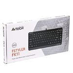 Изображение Клавиатура A4tech FK11 Grey Fstyler Compact Size keyboard, USB #1 Фото Клавиатура A4tech FK11 Grey Fstyler Compact Size keyboard, USB #1
