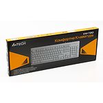 Изображение Клавиатура A4tech KM-720 Slim USB white Фото Клавиатура A4tech KM-720 Slim USB white