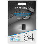 Фото USB Flash 64GB SAMSUNG Fit Plus Black USB 3.1 MUF-64AB/APC #1