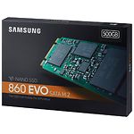 Фото SSD Samsung 860 EVO 500Gb M.2 SATA (MZ-N6E500BW) 550/520Mb/s #1
