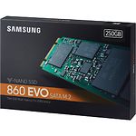 Фото SSD Samsung 860 EVO 250Gb M.2 SATA (MZ-N6E250BW) 550/520Mb/s