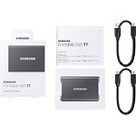Изображение SSD Samsung T7 1TB External USB3.2/USB Type-C Iron Gray (MU-PC1T0T/WW) #3 Фото SSD Samsung T7 1TB External USB3.2/USB Type-C Iron Gray (MU-PC1T0T/WW) #3
