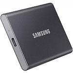 Изображение SSD Samsung T7 1TB External USB3.2/USB Type-C Iron Gray (MU-PC1T0T/WW) Фото SSD Samsung T7 1TB External USB3.2/USB Type-C Iron Gray (MU-PC1T0T/WW)