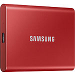 Изображение SSD Samsung T7 2TB External USB3.2/USB Type-C Red (MU-PC2T0R/WW) #6 Фото SSD Samsung T7 2TB External USB3.2/USB Type-C Red (MU-PC2T0R/WW) #6