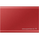 Изображение SSD Samsung T7 2TB External USB3.2/USB Type-C Red (MU-PC2T0R/WW) #4 Фото SSD Samsung T7 2TB External USB3.2/USB Type-C Red (MU-PC2T0R/WW) #4