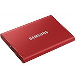 Изображение SSD Samsung T7 2TB External USB3.2/USB Type-C Red (MU-PC2T0R/WW) #2 Фото SSD Samsung T7 2TB External USB3.2/USB Type-C Red (MU-PC2T0R/WW) #2