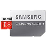 Фото microSD XC 128 Gb Samsung EVO PLUS V2 Class10 UHS-I U3(c переходником на SD, MB-MC128HA/RU) #3