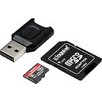 Изображение microSD XC 128 GB Kingston Canvas React Plus Reader UHS-II U3 C10 (с переходником SD, MLPMR2/128GB) #2 Фото microSD XC 128 GB Kingston Canvas React Plus Reader UHS-II U3 C10 (с переходником SD, MLPMR2/128GB) #2