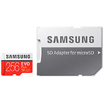 Изображение microSD XC 256 GB Samsung EVO PLUS V2 Class10 UHS-I U3(c переходником на SD, MB-MC256HA/RU) #3 Фото microSD XC 256 GB Samsung EVO PLUS V2 Class10 UHS-I U3(c переходником на SD, MB-MC256HA/RU) #3