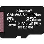 Фото microSD XC 256 GB Kingston Canvas Select Plus А1 Class10 UHS-I (SDCS2/256GBSP) без переходника #2