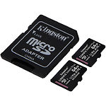 Фото microSD XC 64Gb Kingston Industrial Class10 A1 (SDCIT2/64GB) с SD переходником #1