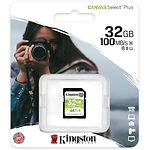 Изображение SD HC 32Gb Kingston Canvas Select Plus Class 10 U1 (SDS2/32GB) R-100MB/s #1 Фото SD HC 32Gb Kingston Canvas Select Plus Class 10 U1 (SDS2/32GB) R-100MB/s #1