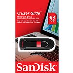 Фото USB Flash 64Gb SanDisk Cruzer Glide Black (SDCZ60-064G-B35) #1