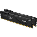 Фото DDR-4 2шт x 4GB 2400МГц Kingston HyperX Fury Black (HX424C15FB3K2/8) #1