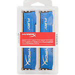 Фото DDR-3 2шт x 4GB PC-12800 (1600) Kingston HyperX FURY Blue (HX316C10FK2/8)