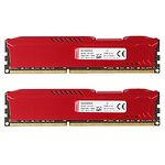Фото DDR-3 2шт x 4GB PC-12800 (1600) Kingston HyperX FURY Red (HX316C10FRK2/8) #2