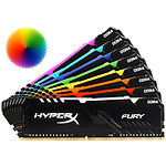 Изображение DDR-4 16GB 3200МГц Kingston HyperX Fury RGB (HX432C16FB3A/16) #6 Фото DDR-4 16GB 3200МГц Kingston HyperX Fury RGB (HX432C16FB3A/16) #6