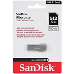 Изображение USB Flash 512Gb SanDisk Ultra Luxe USB 3.1 (SDCZ74-512G-G46) Металлический корпус #1 Фото USB Flash 512Gb SanDisk Ultra Luxe USB 3.1 (SDCZ74-512G-G46) Металлический корпус #1