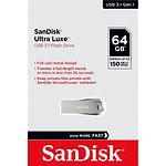 Фото USB Flash 64Gb SanDisk Ultra Luxe USB 3.1 (SDCZ74-064G-G46) Металлический корпус #1