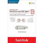 Изображение USB Flash 128Gb SanDisk Ultra Dual Drive Luxe Type-C/USB3.1 (SDDDC4-128G-G46) 150 Mb/s #1 Фото USB Flash 128Gb SanDisk Ultra Dual Drive Luxe Type-C/USB3.1 (SDDDC4-128G-G46) 150 Mb/s #1