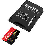 Изображение microSD XC 1TB SanDisk Extreme Pro UHS-I U3 A2 C10 V30 (SDSQXCZ-1T00-GN6MA) с SD переходником Фото microSD XC 1TB SanDisk Extreme Pro UHS-I U3 A2 C10 V30 (SDSQXCZ-1T00-GN6MA) с SD переходником