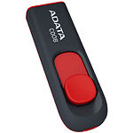 Фото USB Flash - 8GB (A-DATA C008 Black/Red AC008-8G-RKD) #1