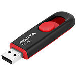 Фото USB Flash 16Gb A-DATA C008 Black+Red (AC008-16G-RKD)