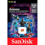 Изображение microSD XC 256 GB SanDisk Extreme UHS-I U3 A2 C10 V30 (без переходника, SDSQXA1-256G-GN6GN) Фото microSD XC 256 GB SanDisk Extreme UHS-I U3 A2 C10 V30 (без переходника, SDSQXA1-256G-GN6GN)
