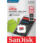Изображение microSD XC 400 GB SanDisk Ultra Class10 UHS-I A1 C10 (SDSQUA4-400G-GN6MN) без переходника #1 Фото microSD XC 400 GB SanDisk Ultra Class10 UHS-I A1 C10 (SDSQUA4-400G-GN6MN) без переходника #1