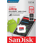 Изображение microSD XC 256 GB SanDisk Ultra Class10 UHS-I A1 C10 (без переходника, SDSQUA4-256G-GN6MN) #1 Фото microSD XC 256 GB SanDisk Ultra Class10 UHS-I A1 C10 (без переходника, SDSQUA4-256G-GN6MN) #1