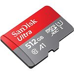 Фото microSD XC 512 GB SanDisk Ultra Class10 UHS-I A1 C10  (SDSQUA4-512G-GN6MN) без переходника, #2