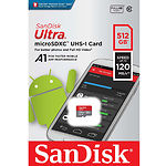 Фото microSD XC 512 GB SanDisk Ultra Class10 UHS-I A1 C10  (без переходника, SDSQUA4-512G-GN6MN) #1