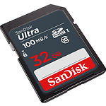 Изображение SD HC 32Gb SanDisk Ultra Class 10 UHS-I (SDSDUNR-032G-GN3IN) 100Mb/s #2 Фото SD HC 32Gb SanDisk Ultra Class 10 UHS-I (SDSDUNR-032G-GN3IN) 100Mb/s #2
